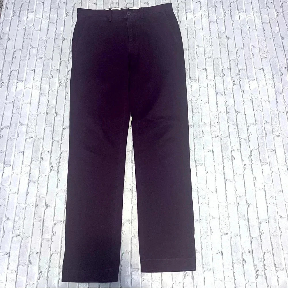J.Crew Stretch Chinos Casual Pants Comfort‎ Fit Dark Purple W29 L32